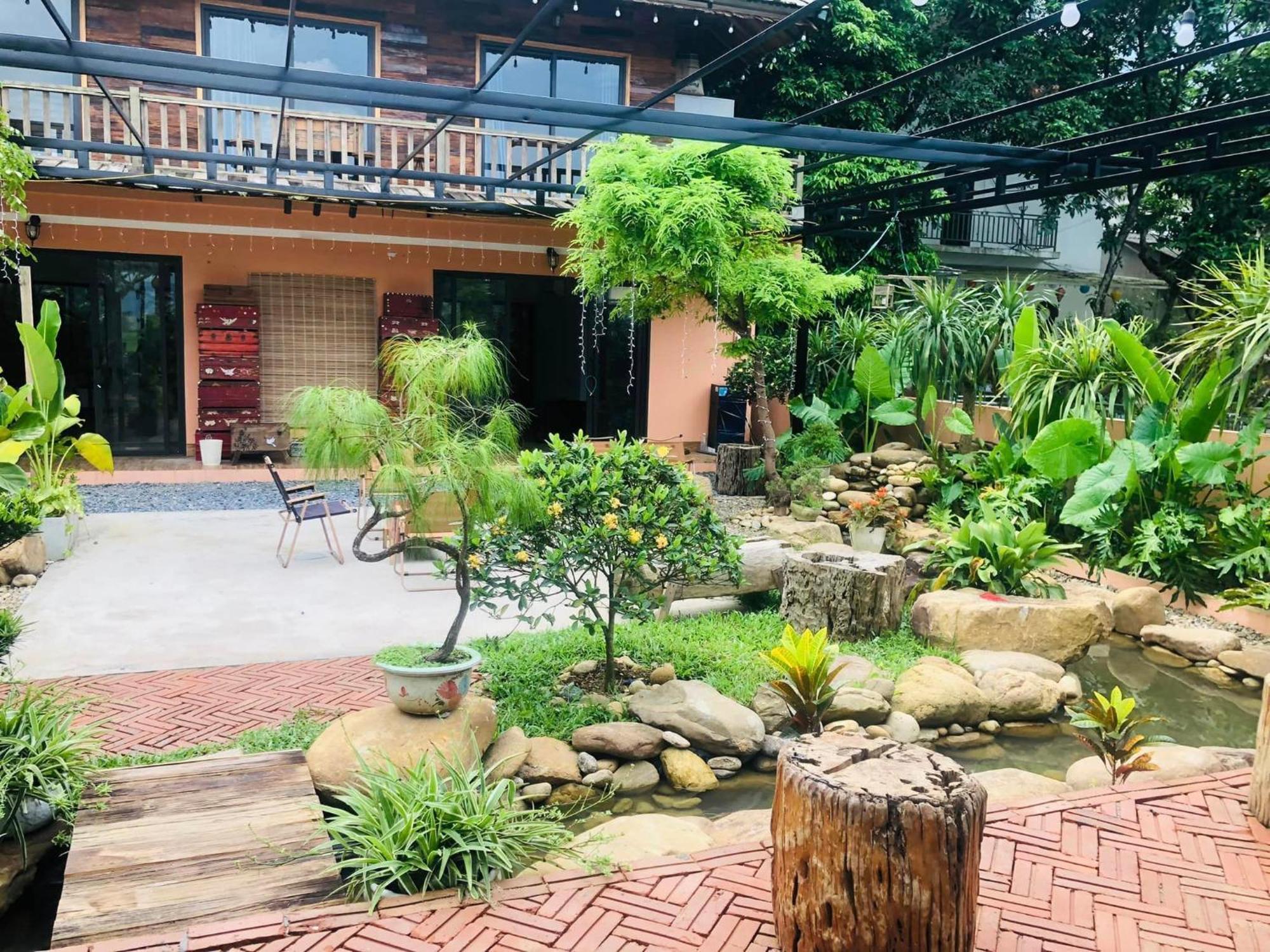 Tran Gia Homestay Nghia Lo Exterior photo